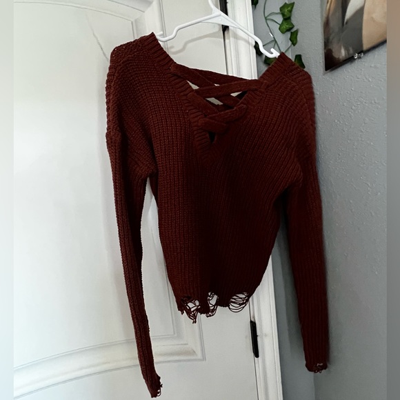 Brown Sweater - Picture 3 of 3